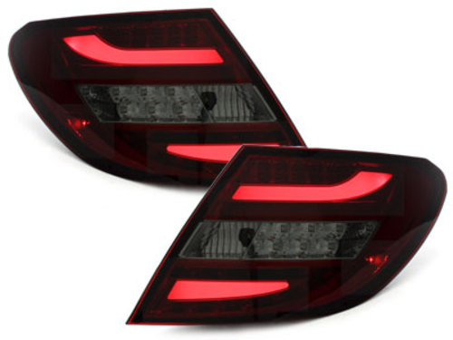 LED Rückleuchten für Mercedes Benz C W204 Limousine 07-10 red/smoke