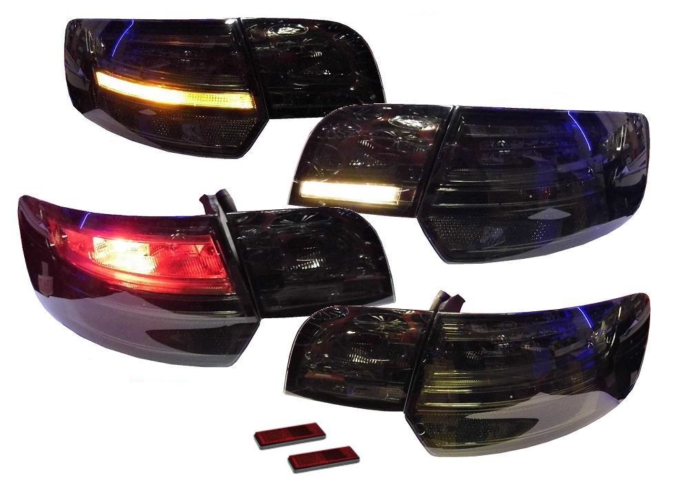 LED Rückleuchten für Audi A3 8P Sportback 04-08 smoke / schwarz