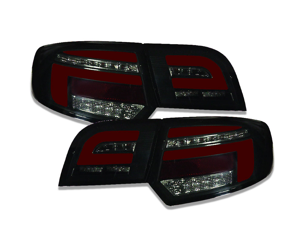 LED Rückleuchten für Audi A3 8P Sportback Bj 08-12 schwarz Facelift 8V-Design