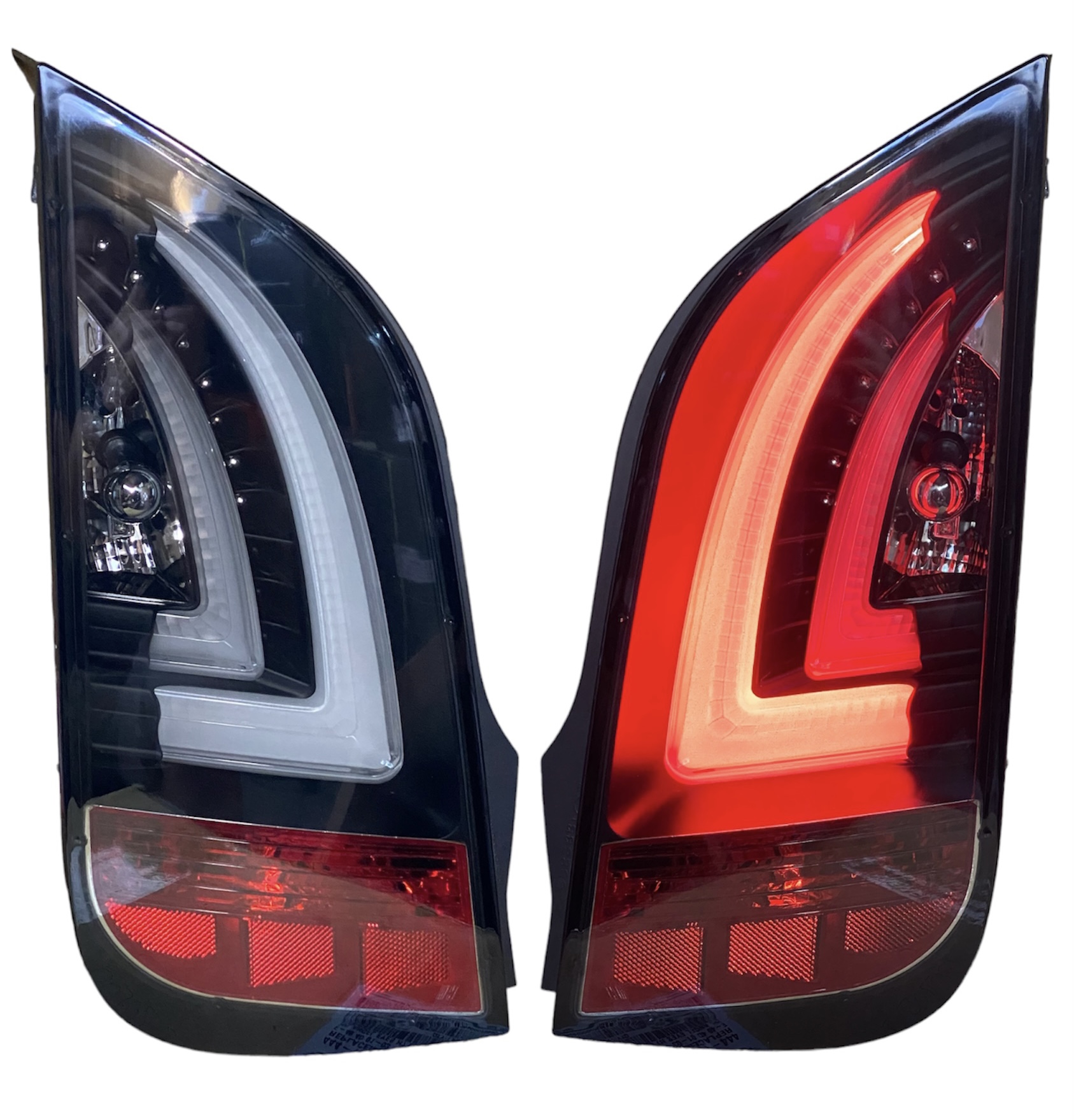 LED Rückleuchten für VW UP 2016+ black/smoke schwarz