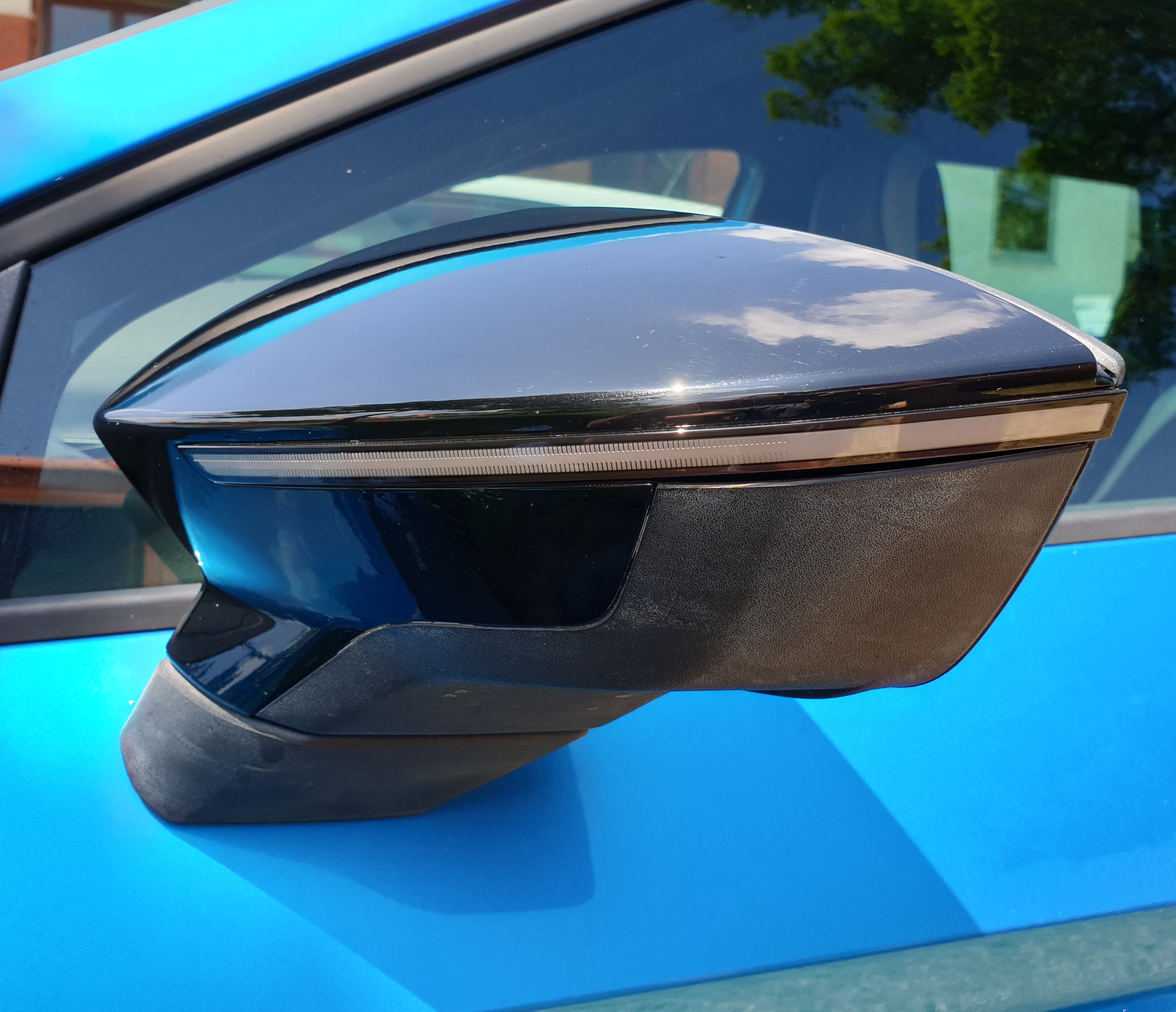OSRAM Dynamischer LED Spiegelblinker für Seat Leon 5F Laufblinker BLACK-EDITION