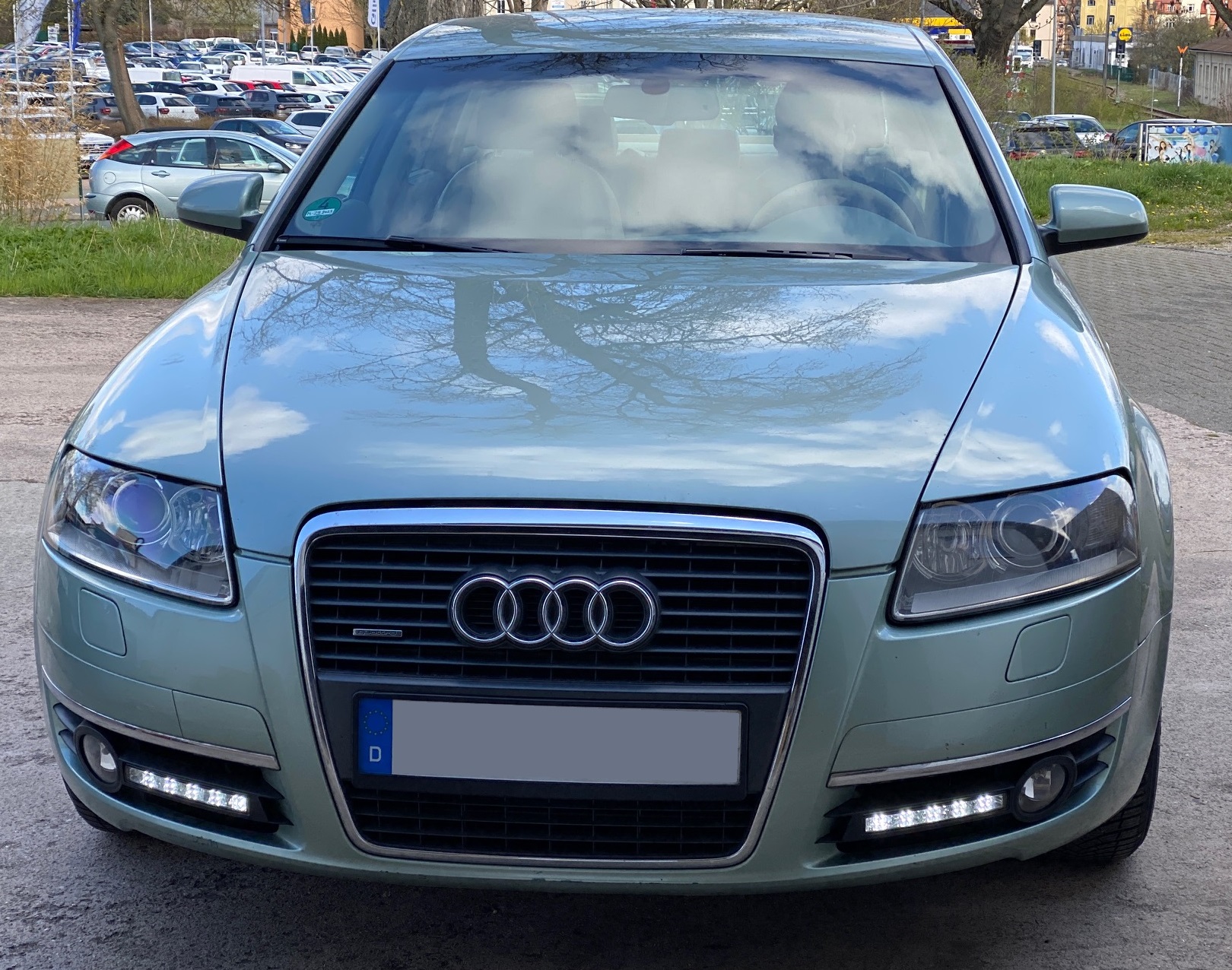 LED Tagfahrlicht für Audi A6 4F 04-08 Tagfahrleuchten mit Dimmfunktion R87