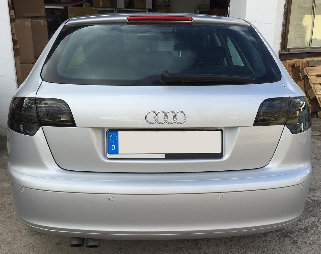 LED Rückleuchten für Audi A3 8P Sportback 04-08 smoke / schwarz
