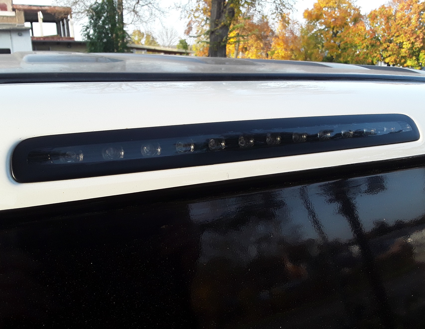LED Bremsleuchte für VW T5 Bus 03-15 mit Heckklappe schwarz klar