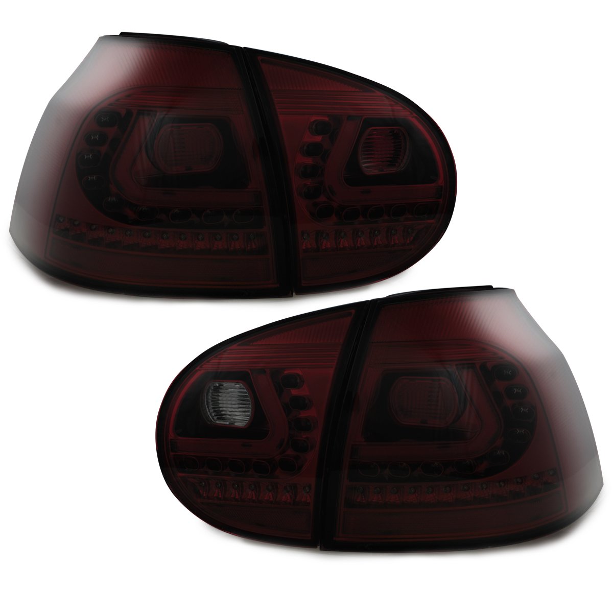 LED Rückleuchten für VW Golf 5 03-09 rot DYNAMISCHER LED BLINKER