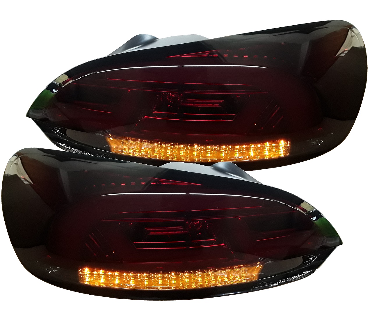 LED Rückleuchten rot rauch mit dynamischem Blinker für VW SCIROCCO 08-14