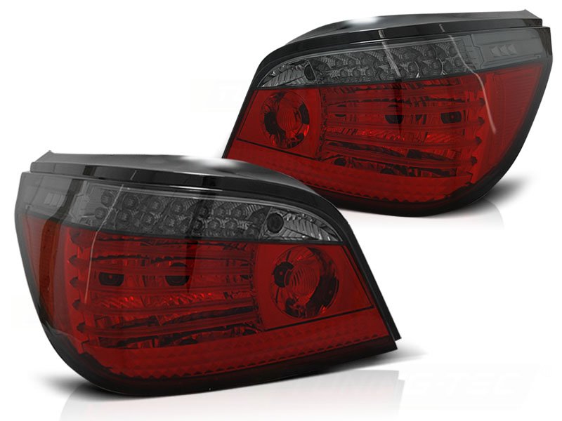 LED Rückleuchten für BMW E60 Limousine 03-07 rot rauch dynamischer Blinker Sonar