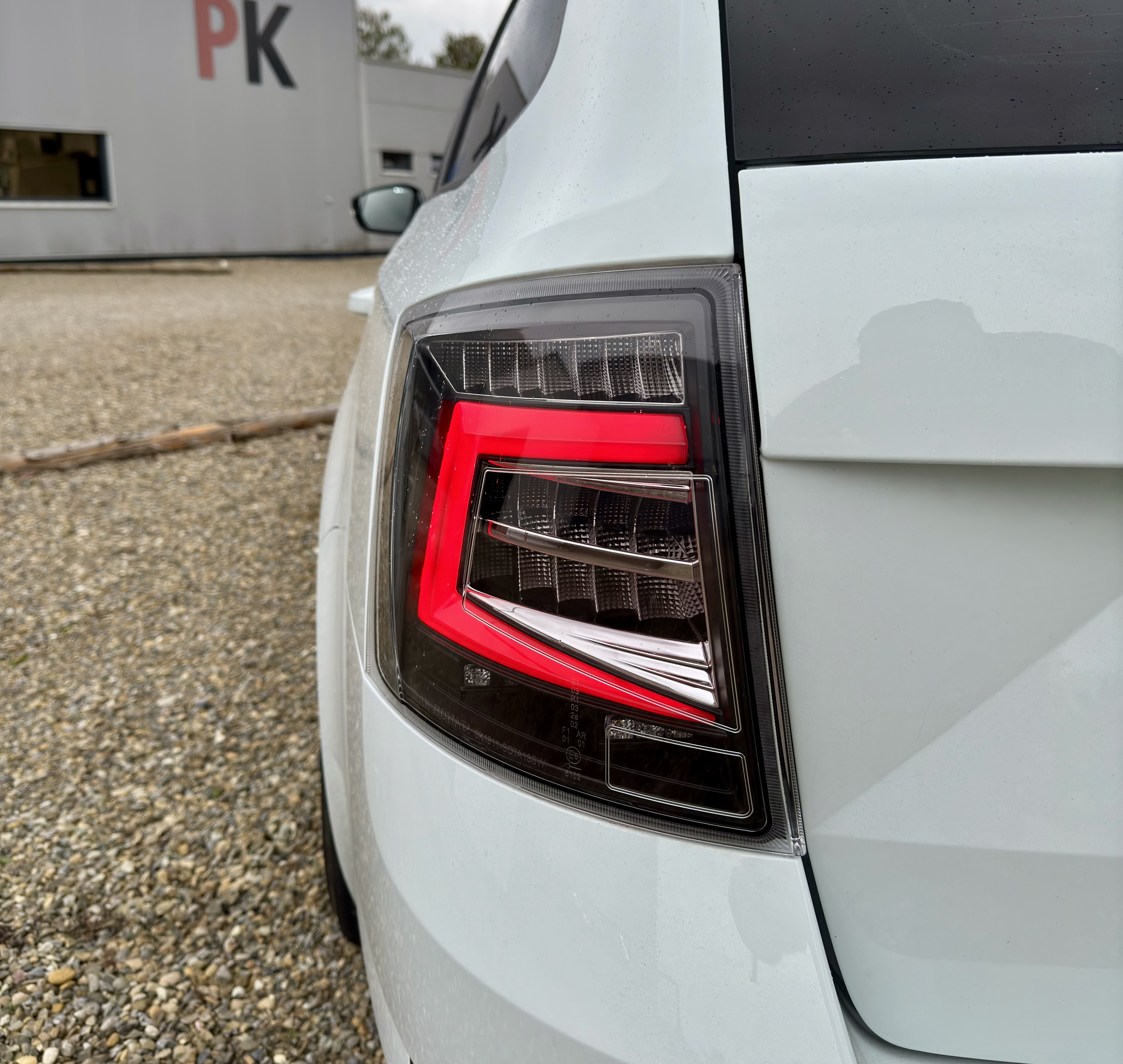 LED Rückleuchten für Skoda Octavia 3 III 5E Kombi 12-19 schwarz klar LAUFBLINKER für orig. Led