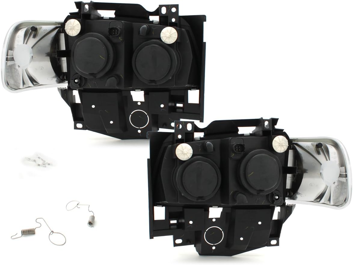 Angel Eyes Scheinwerfer für VW T4 97-03 LV 2 Standlichtringe schwarz