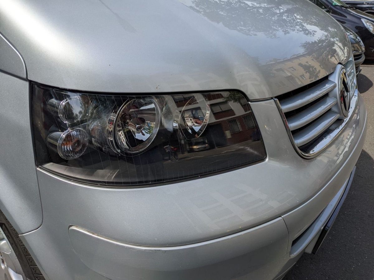 Scheinwerfer für VW T5 Bus 03-09 Klarglas schwarz links rechts