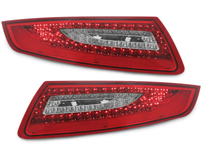 Led Rückleuchten für Porsche 911 997 + Led Blinker Nebelscheinwerfer Standlicht Seitenblinker chrom