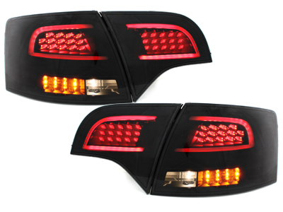 LED Rückleuchten für Audi A4 Avant Kombi B7 04-08 schwarz