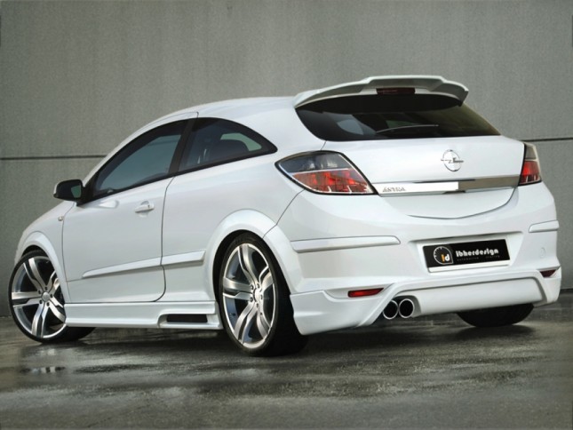 Dachspoiler Opel Astra H GTC "Virus"