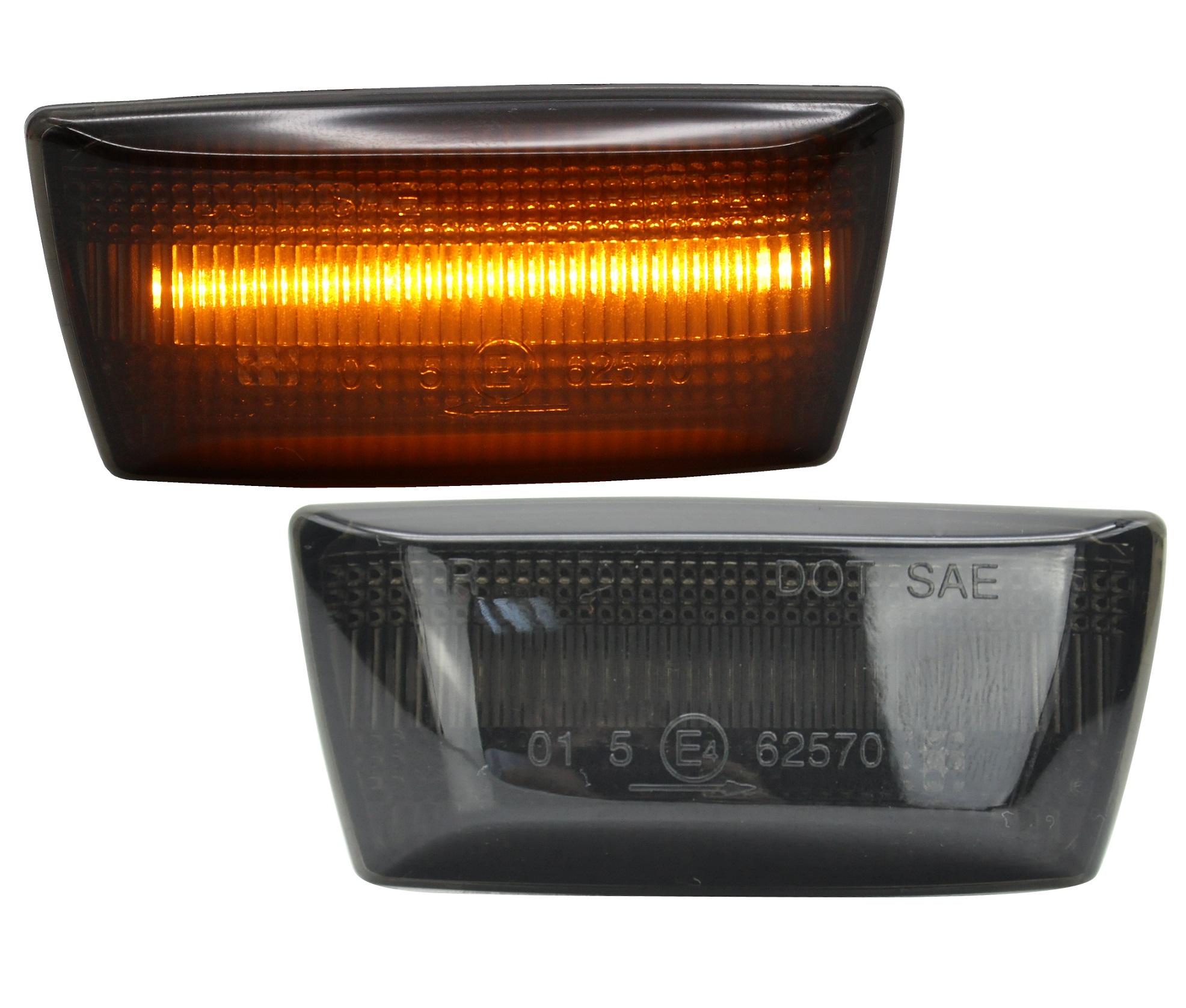Led Seitenblinker schwarz für Opel Astra H 04-09 Astra J 09-11 Corsa D 06-10