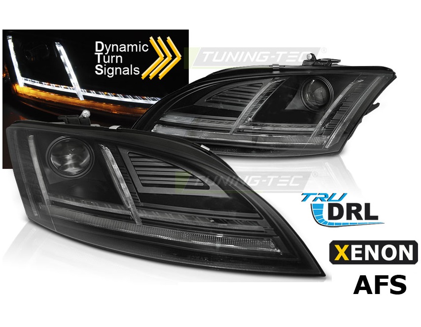 Xenon + AFS Scheinwerfer für Audi TT 8J 11-14 & TTS 08-14 schwarz