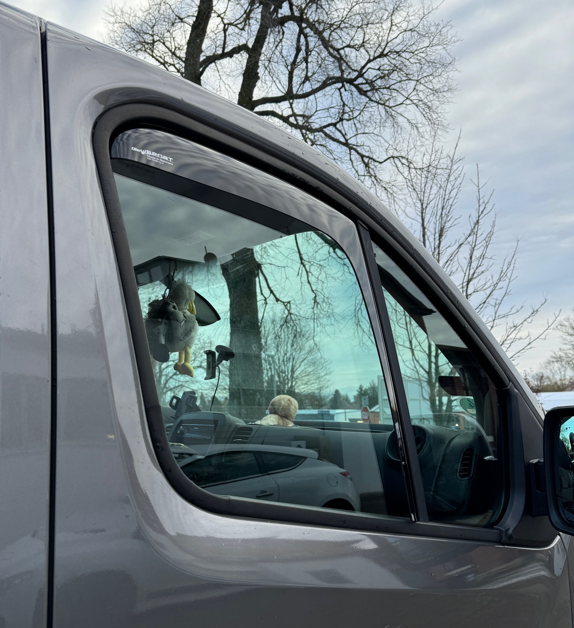 ClimAir WINDABWEISER REGENABWEISER schwarz für Renault Trafic 01-14 mit ABE Set links rechts