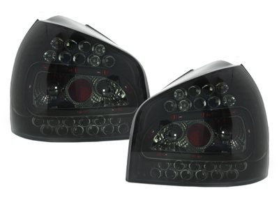 LED Rückleuchten für Audi A3 8L 09/96-04 tiefschwarz schwarz