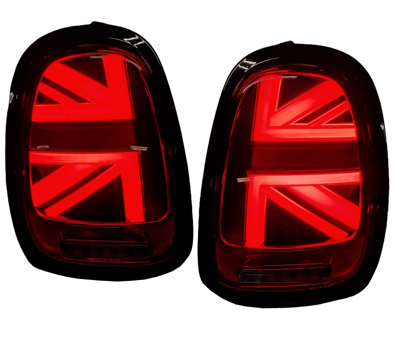 LED Rückleuchten für BMW Mini F55 F56 F57 Bj 14-21 rot Union Jack