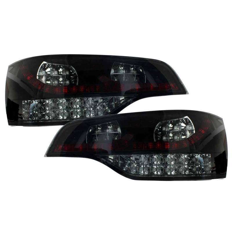 LED Rückleuchten für Audi Q7 05-09 schwarz rauch
