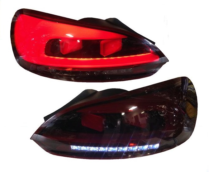 LED Rückleuchten für VW SCIROCCO 08-14 red smoke DYNAMISCHER BLINKER