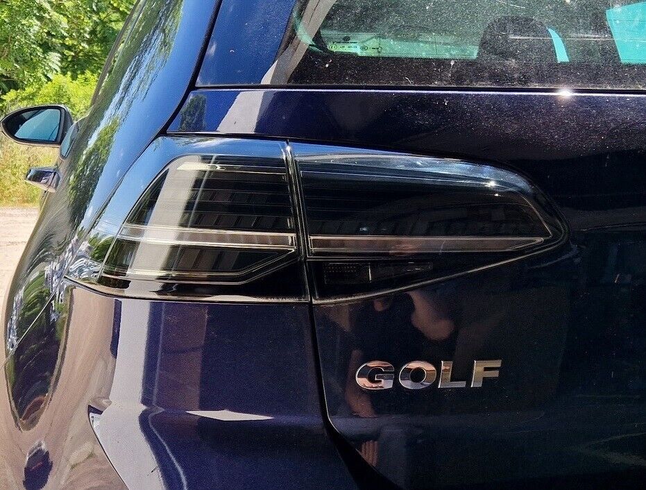 LED Rückleuchten für VW Golf 7 2013-2019 dynamischer LED Blinker schwarz VL