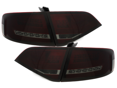LED Rückleuchten für Audi A4 B8 8K Limousine 07-11 rot rauch