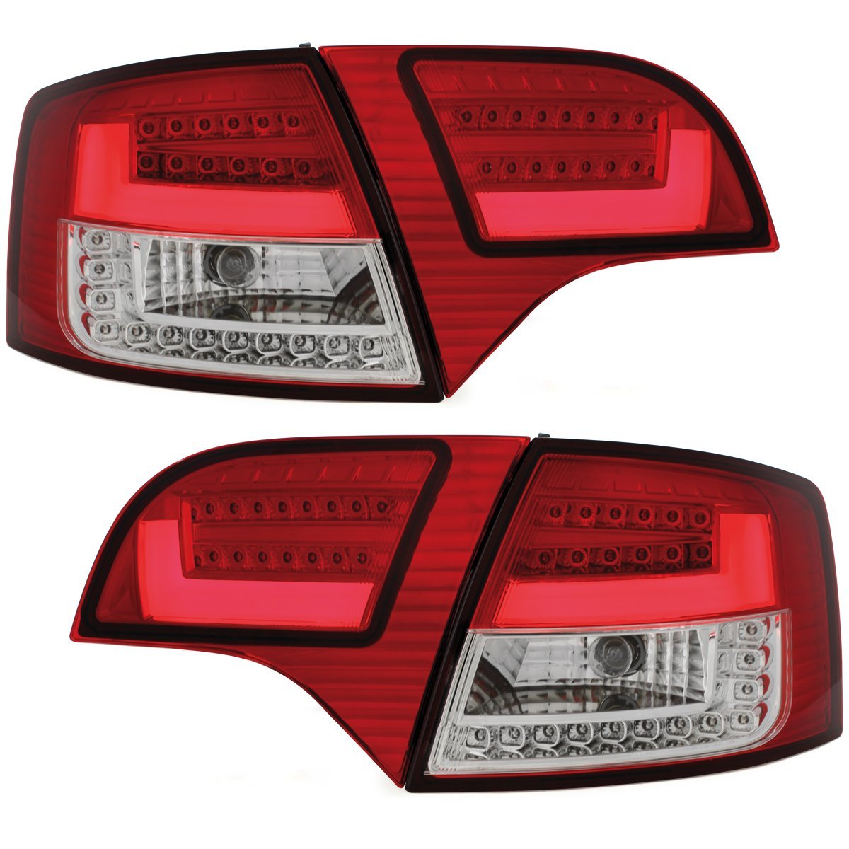 LED Rückleuchten für Audi A4 B7 Avant 04-08 rot mit dynamischem Blinker