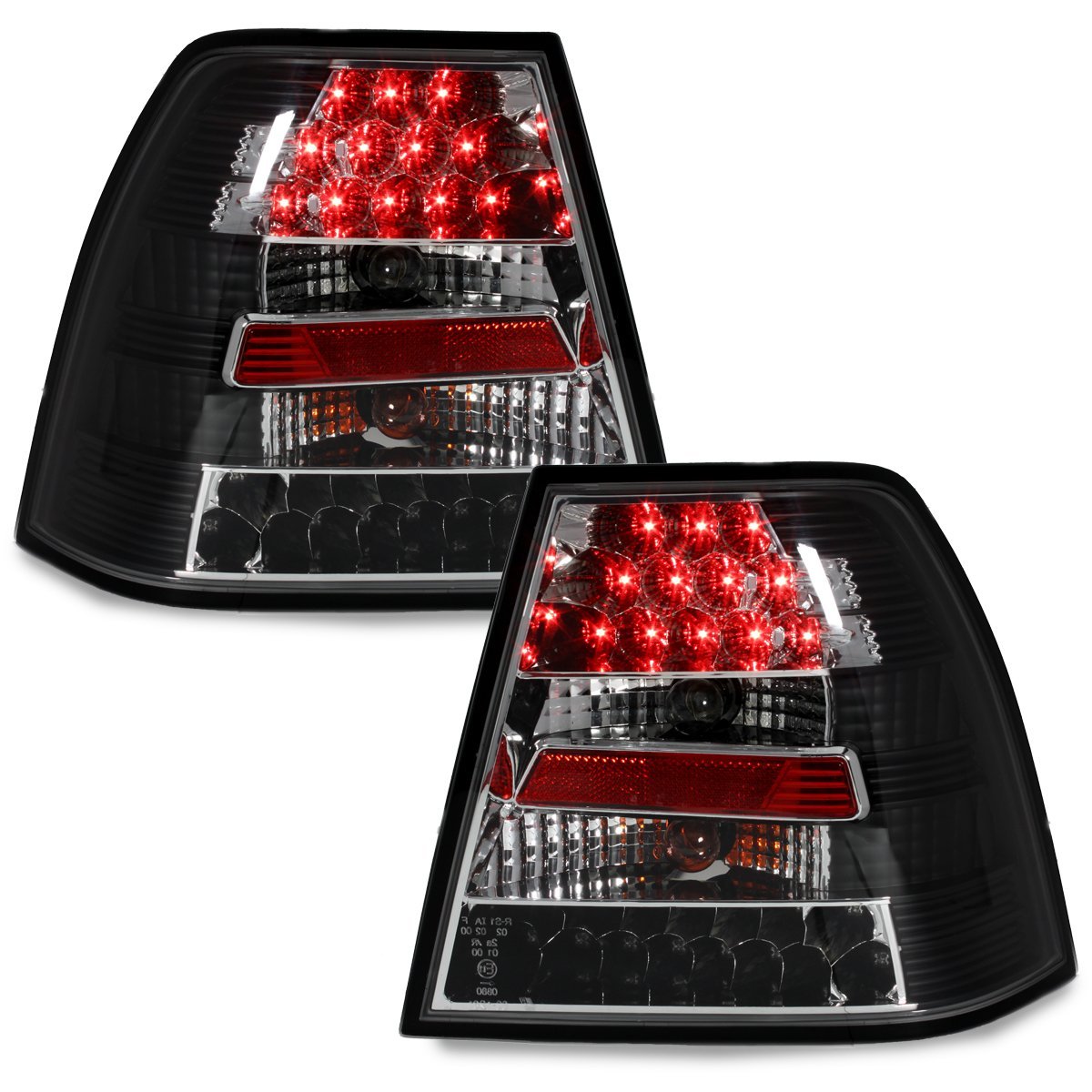 LED Rückleuchten für VW Bora 4T 99-05 black schwarz/klar