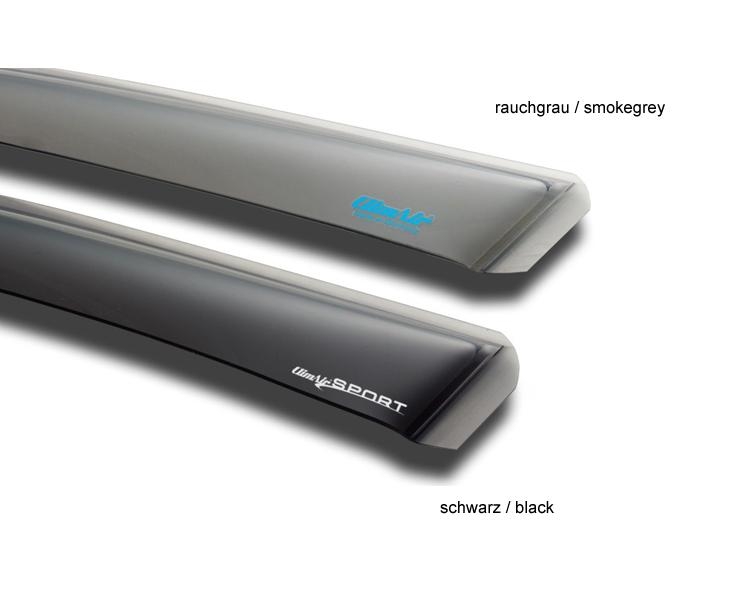 ClimAir WINDABWEISER REGENABWEISER schwarz hinten für VW Touran 1T ab 2003 bis 2010 mit ABE 2879D