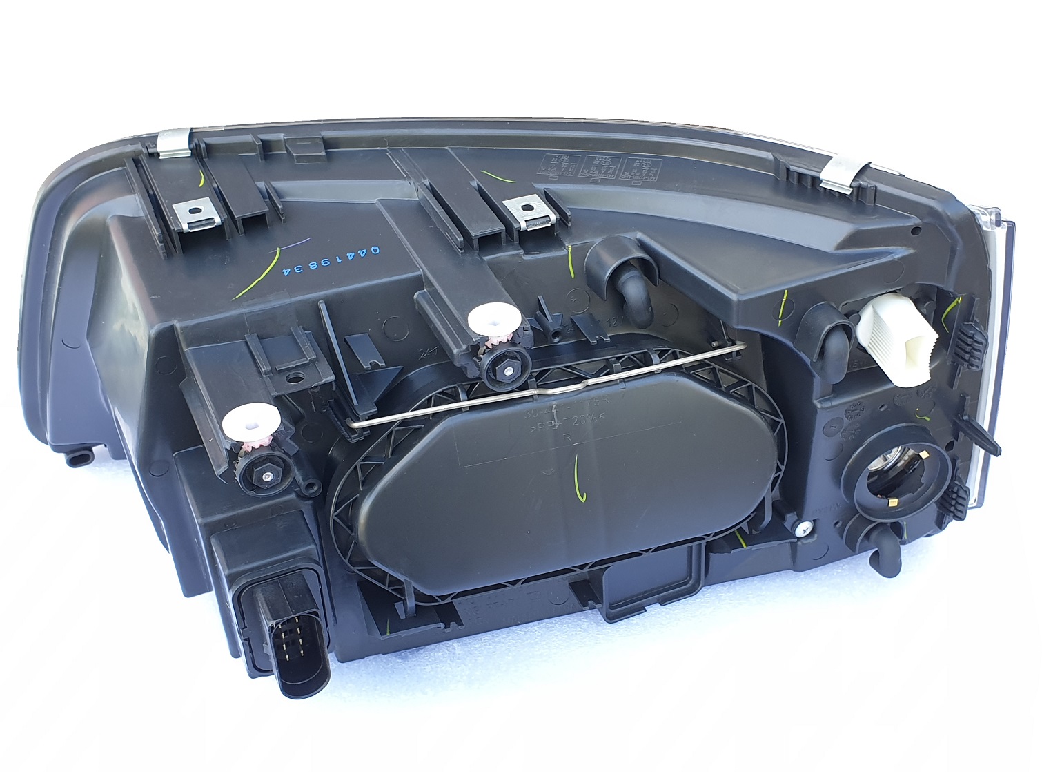 Scheinwerfer für VW T5 Bus 03-09 Klarglas schwarz links rechts