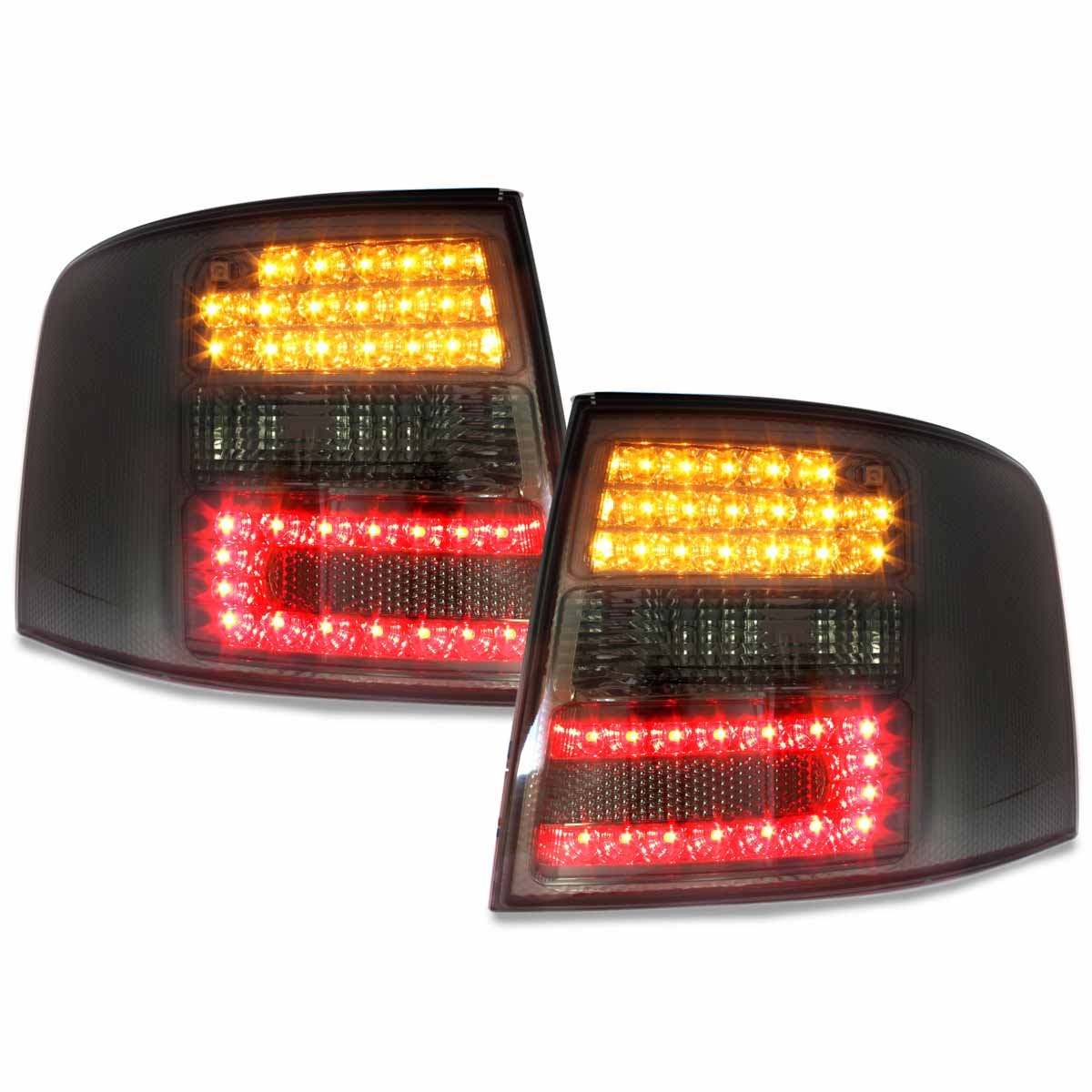 LED Rückleuchten für Audi A6 4B Avant Kombi 97-05 smoke links rechts