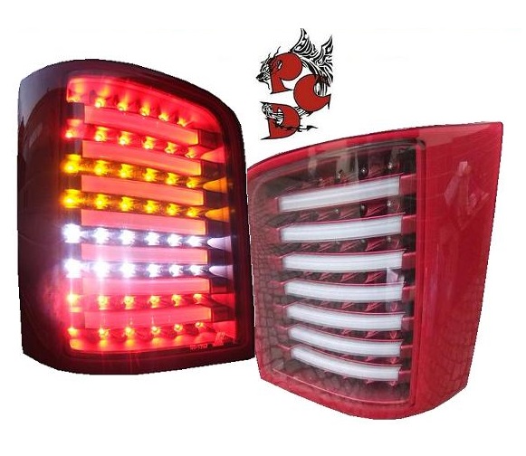 LED Rückleuchten für VW T5 2003- inkl. Facelift rot klar