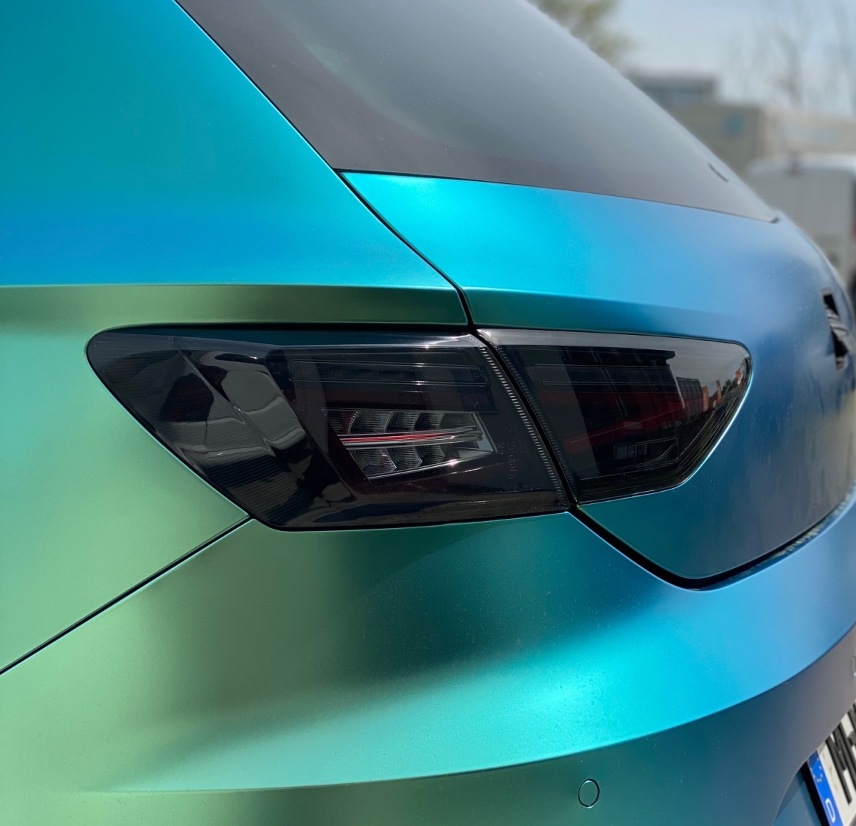 VOLL LED Rückleuchten für Seat Leon 5F 12-16 schwarz für orig. Halogen