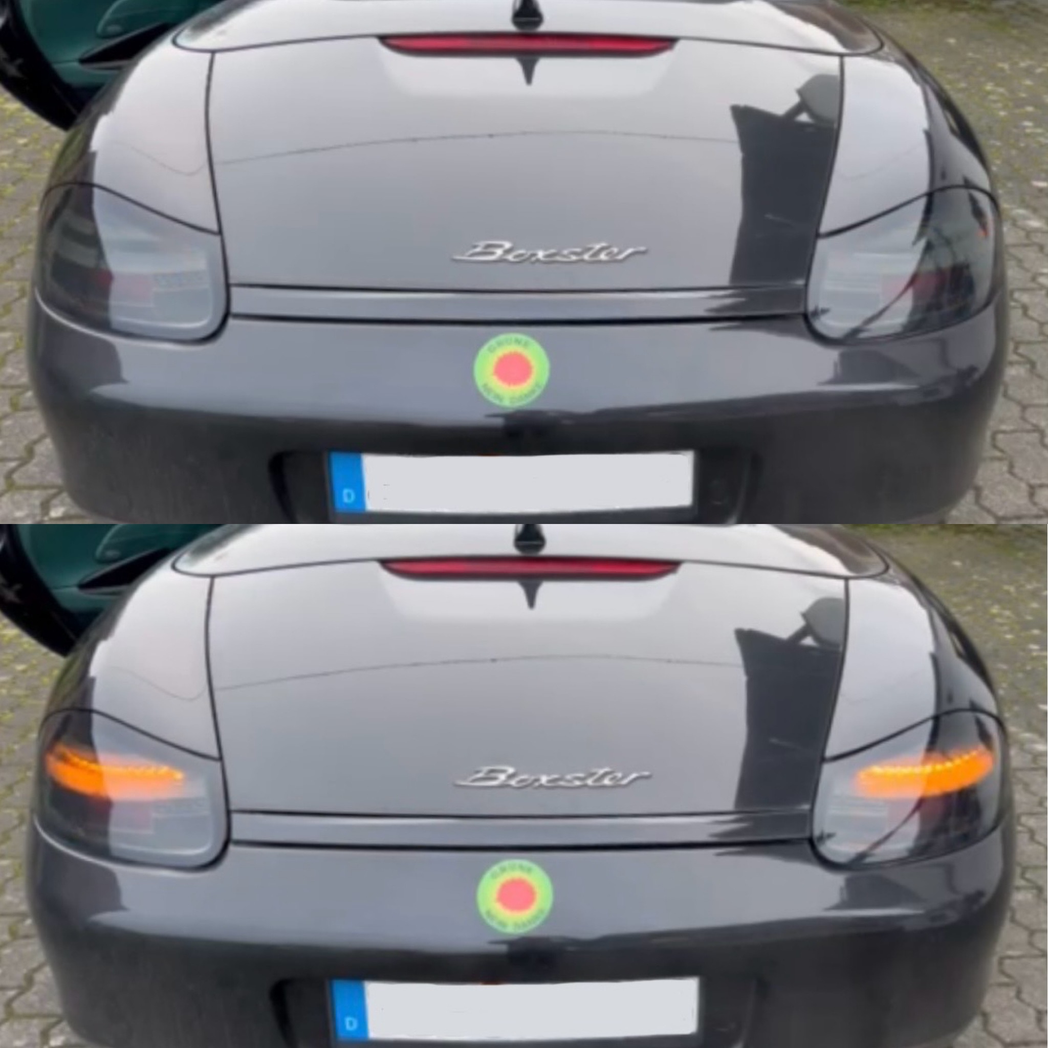 LED Rückleuchten für Porsche Boxster 986 96-04 schwarz Laufblinker
