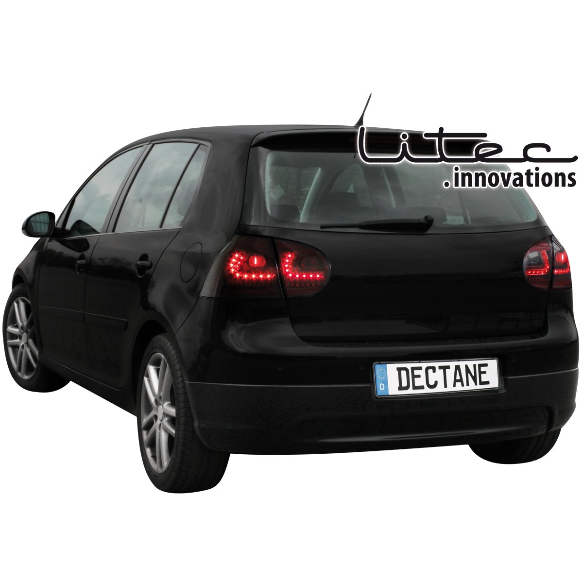 LED Rückleuchten für VW Golf 5 03-09 rot DYNAMISCHER LED BLINKER