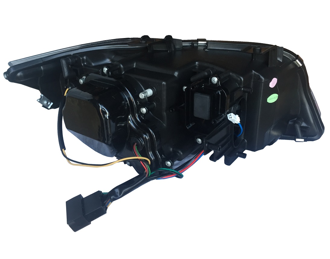 Lightbar Xenon D1S Scheinwerfer für BMW E90 E91 05-08 schwarz HID