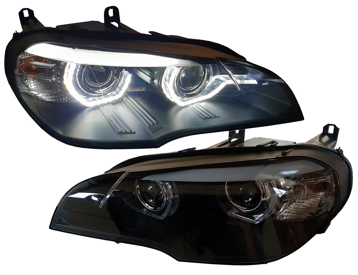 XENON Scheinwerfer für BMW X5 E70 2006-2010 mit AFS schwarz Led Tagfahrlicht