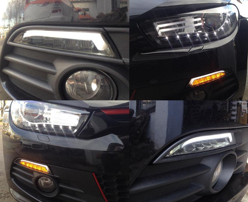 carDNA LED Frontblinker Standlicht für VW Scirocco 3 08+ smoke rauch