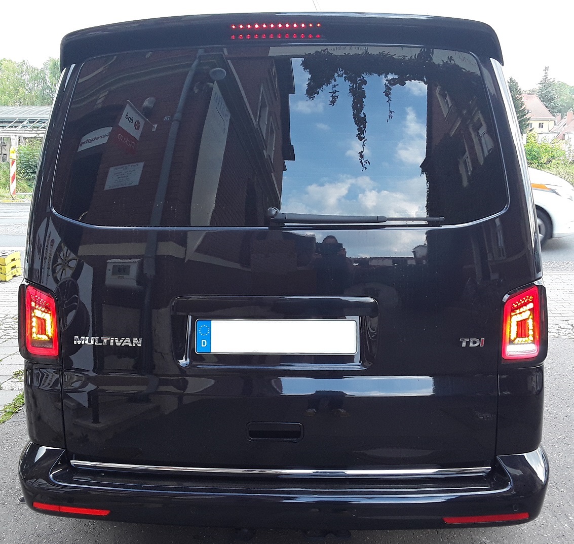 Voll LED Rückleuchten für VW T5 2003-2015 schwarz grau