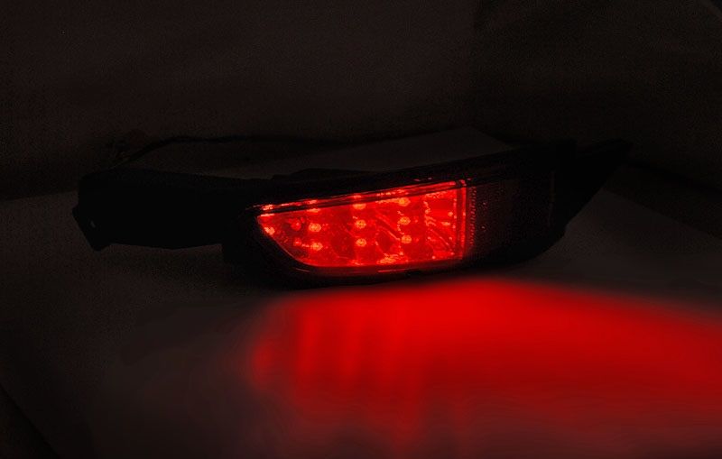 LED Nebelschlussleuchten für Ford Fiesta JA8 MK7 08-17 schwarz