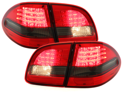 LED Rückleuchten für Mercedes Benz W211 06-09 T-Modell red/smoke
