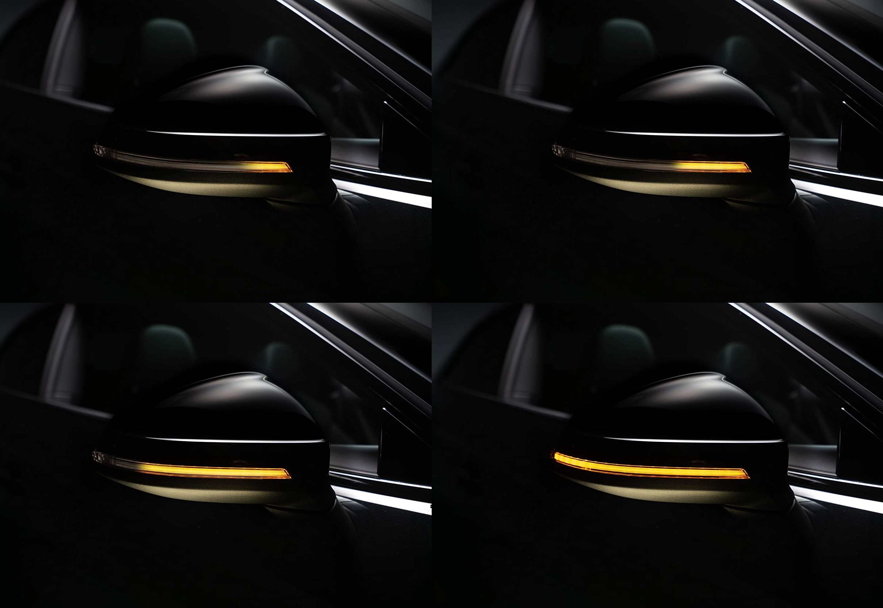 OSRAM Dynamischer LED Spiegelblinker für Audi A3 8V Laufblinker WHITE-EDITION