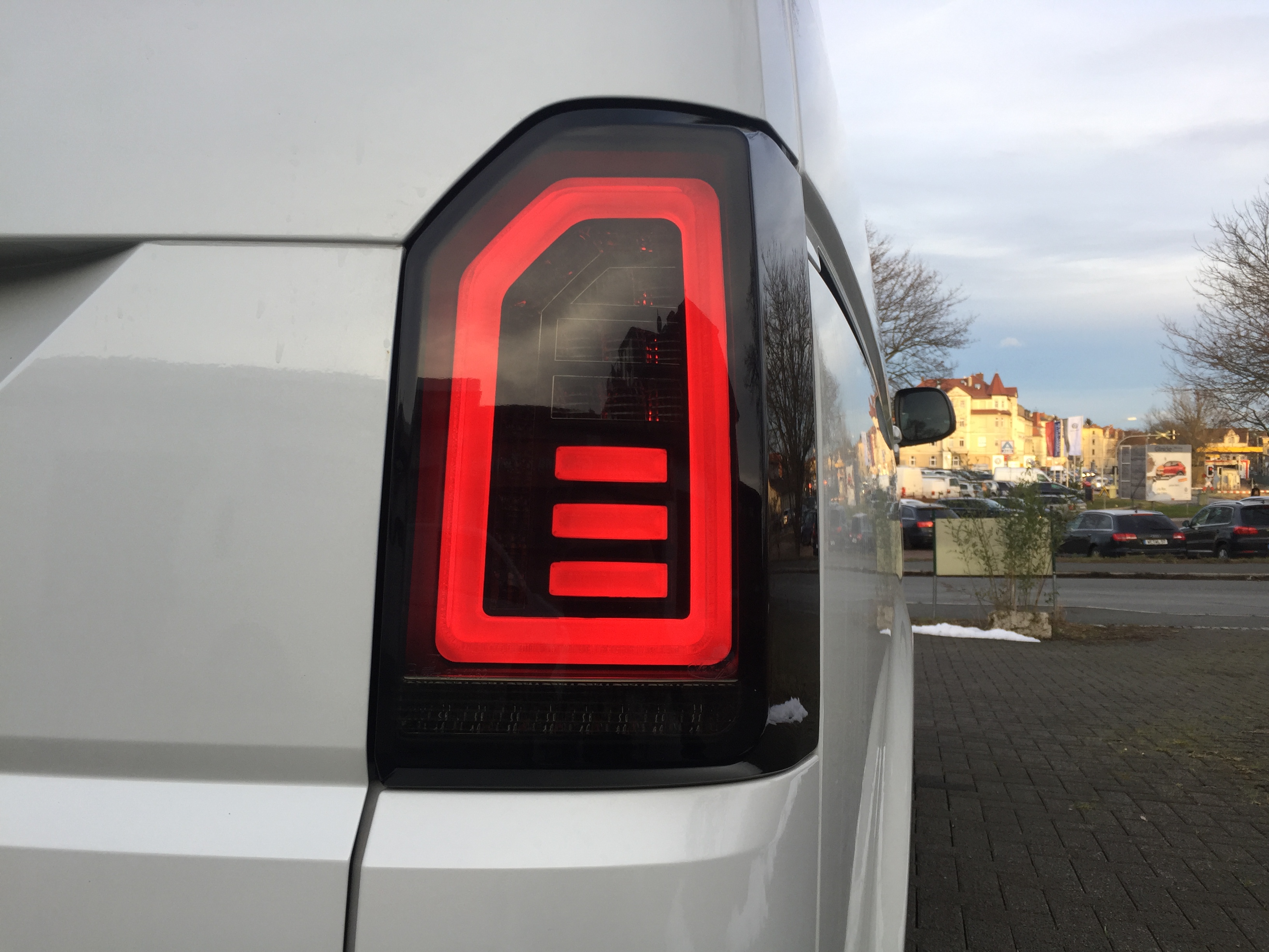 Voll LED Rückleuchten für VW T6 2015-2019 schwarz grau