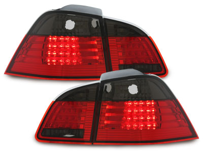 LED Rückleuchten für BMW E61 Touring Kombi 04-03/07 red/smoke