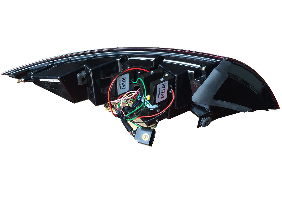 Voll-LED Rückleuchten für Audi TT 8J 06-14 rot 8S-Optik