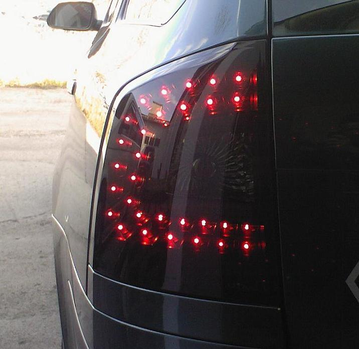 LED Rückleuchten für Skoda Octavia 1Z Kombi 04-10 schwarz