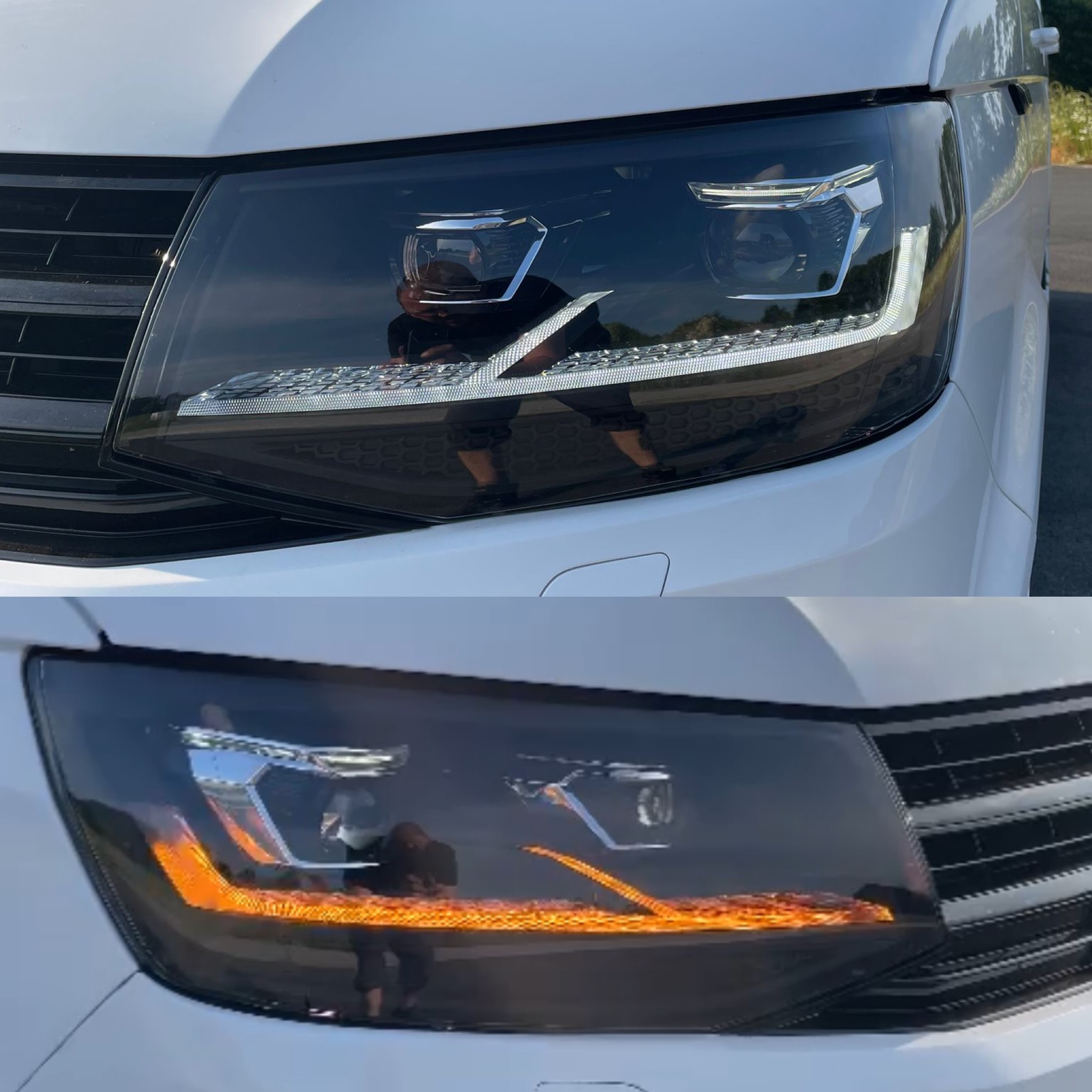 VOLL-LED Scheinwerfer für VW T6 15-19 Begrüßungsfunktion dynamischer Blinker Led Tagfahrlicht