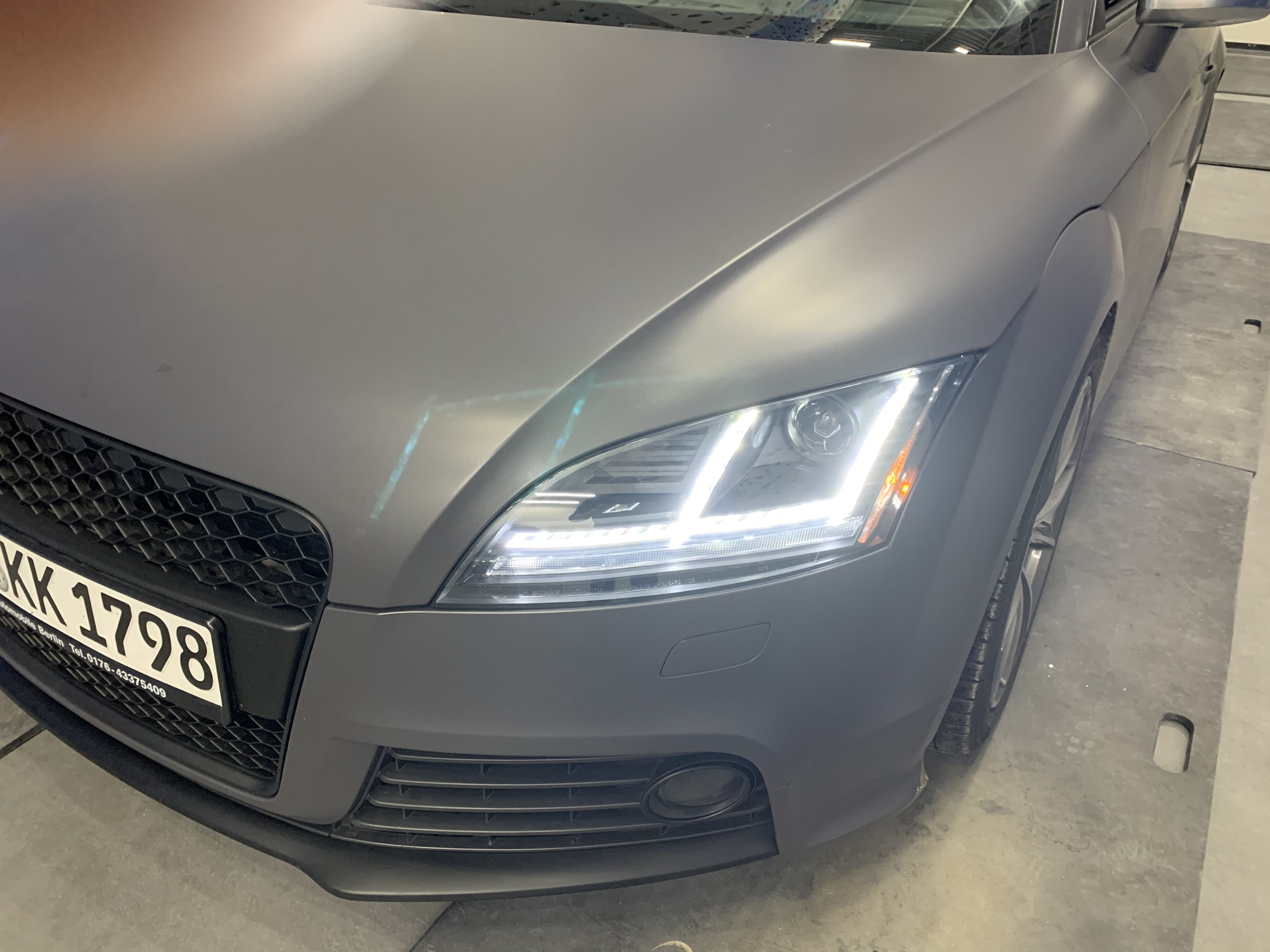 Xenon Scheinwerfer für Audi TT 8J 11-14 & TTS 08-14 schwarz