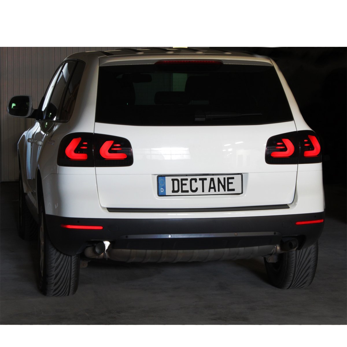 carDNA Lightbar LED Rückleuchten für VW Touareg 02-10 schwarz