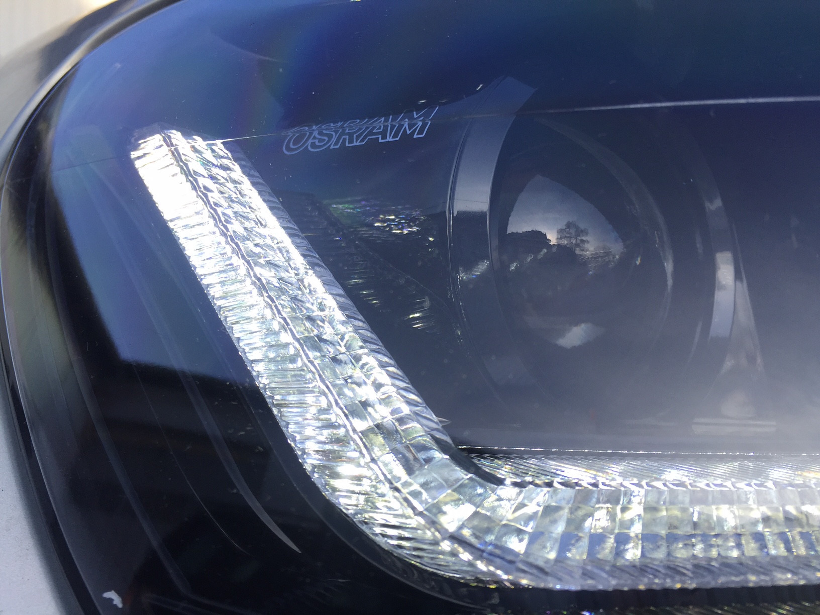 OSRAM XENARC Xenon Tagfahrlicht Scheinwerfer chrom für VW GOLF 6 für HALOGEN